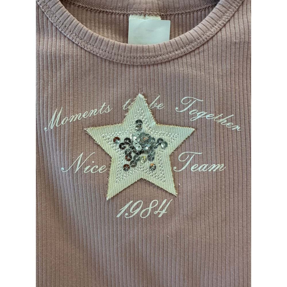 0639 ÇOCUK YILDIZ PAYETLİ BADİ