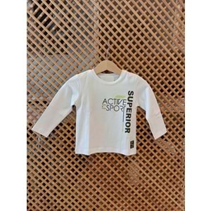 41628 ÇOCUK ÖNÜ YAZILI TİŞÖRT