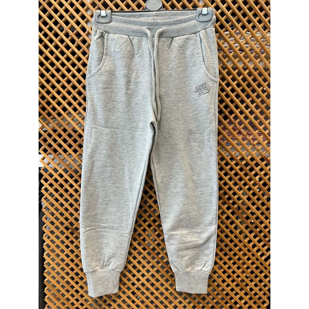 121205 ÇOCUK İNCE ŞARDONLU PAMUK PENYE EŞOFMAN ALT