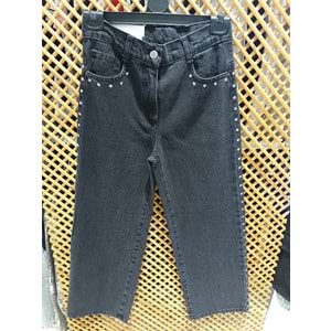 0579/2 ÇOCUK YANLARI METAL YILDIZLI BOL PAÇA PANTOLON