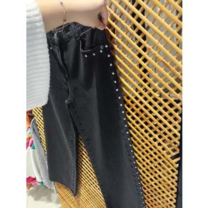 0579/2 ÇOCUK YANLARI METAL YILDIZLI BOL PAÇA PANTOLON