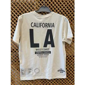 4166 ÇOCUK ÖNÜ VE SIRTI BASKILI TİŞÖRT