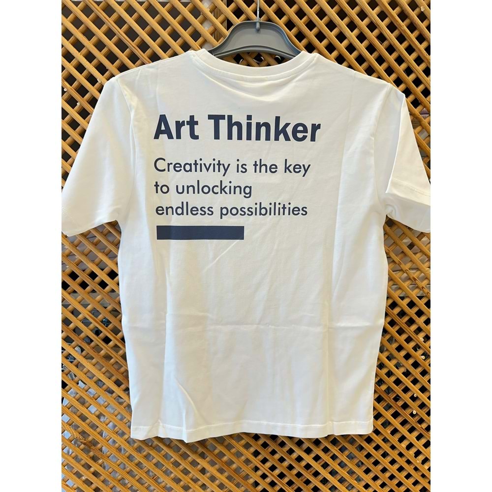 7733 ÇOCUK ÖNÜ VE SIRTI BASKILI TİŞÖRT