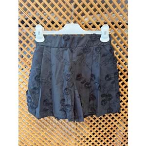 2327 ÇOCUK ÜÇ BOYUTLU KUMAŞ PİLELİ ARKA BEL LASTİKLİ ŞORT