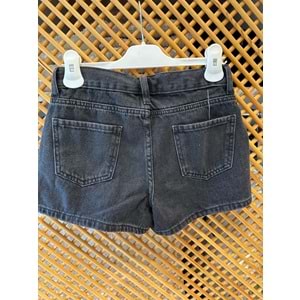 1700 ÇOCUK YIRTIK DETAYLI KISA KOT ŞORT