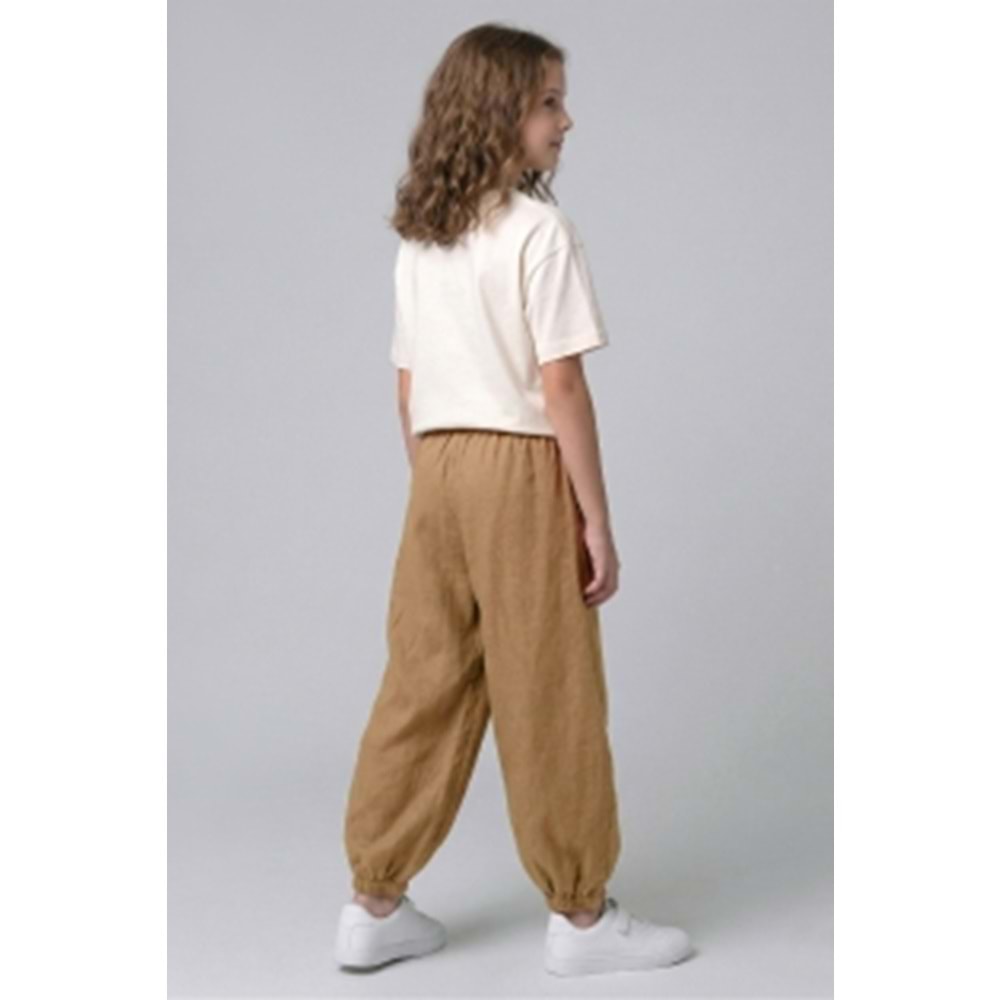 9978 ÇOCUK BELİ LASTİKLİ BLOOMER PANTOLON