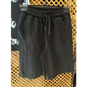 21300 ÇOCUK PAMUKLU PENYE ASKILI ÜST BASKI DETAY ŞORTLU TAKIM