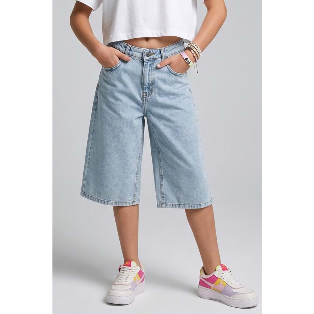 0287 ÇOCUK DENİM KAPRİ