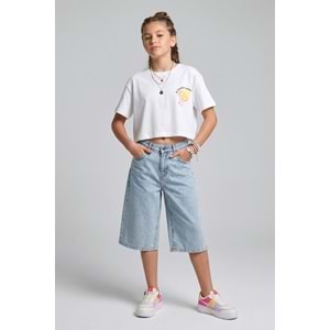 0287 ÇOCUK DENİM KAPRİ