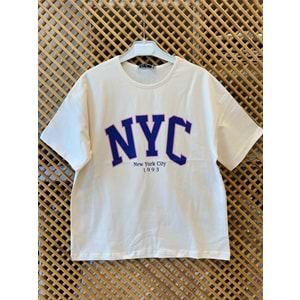 32906 ÇOCUK NYC BASKILI TİŞÖRT